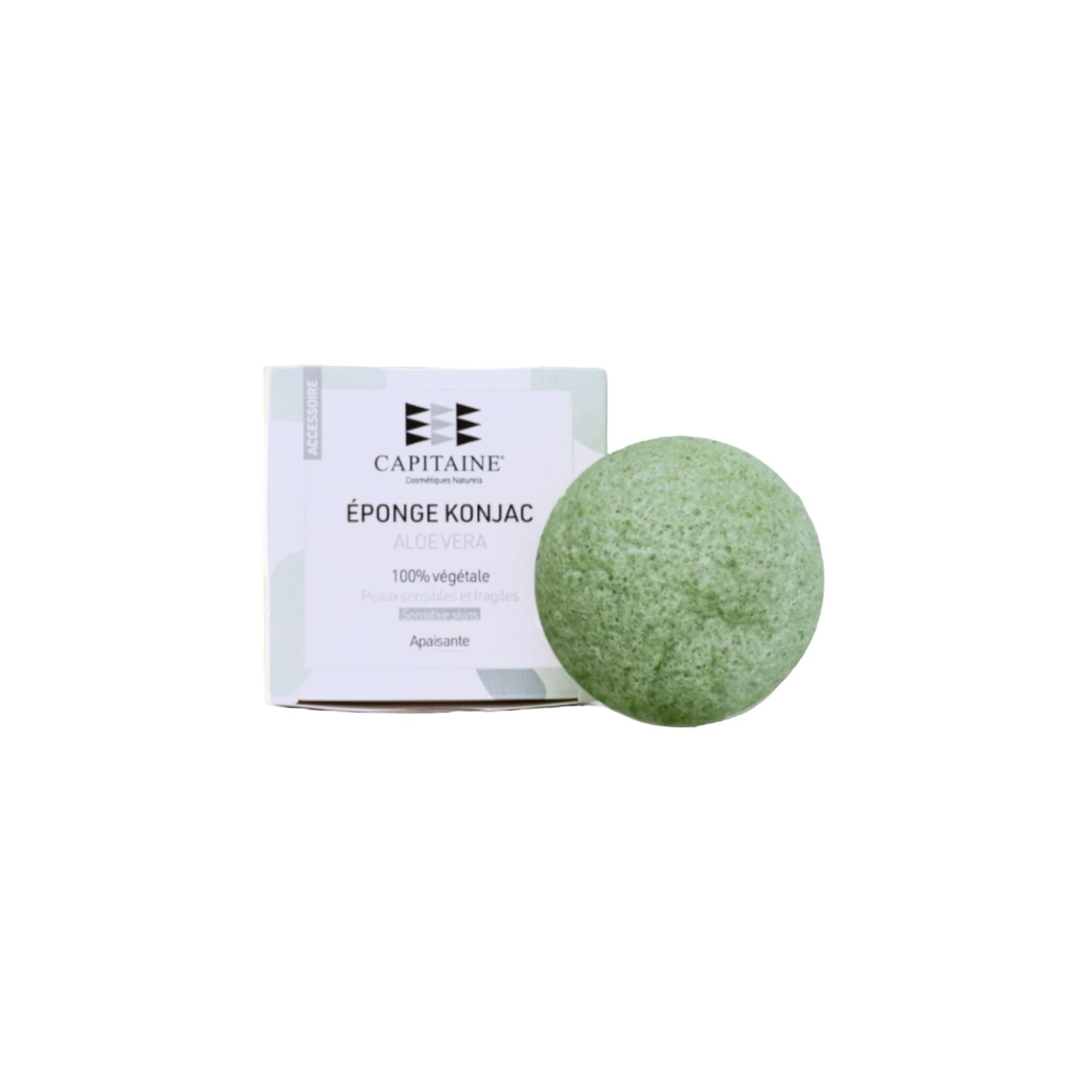 Éponge Konjac - Aloé vera - 5gr