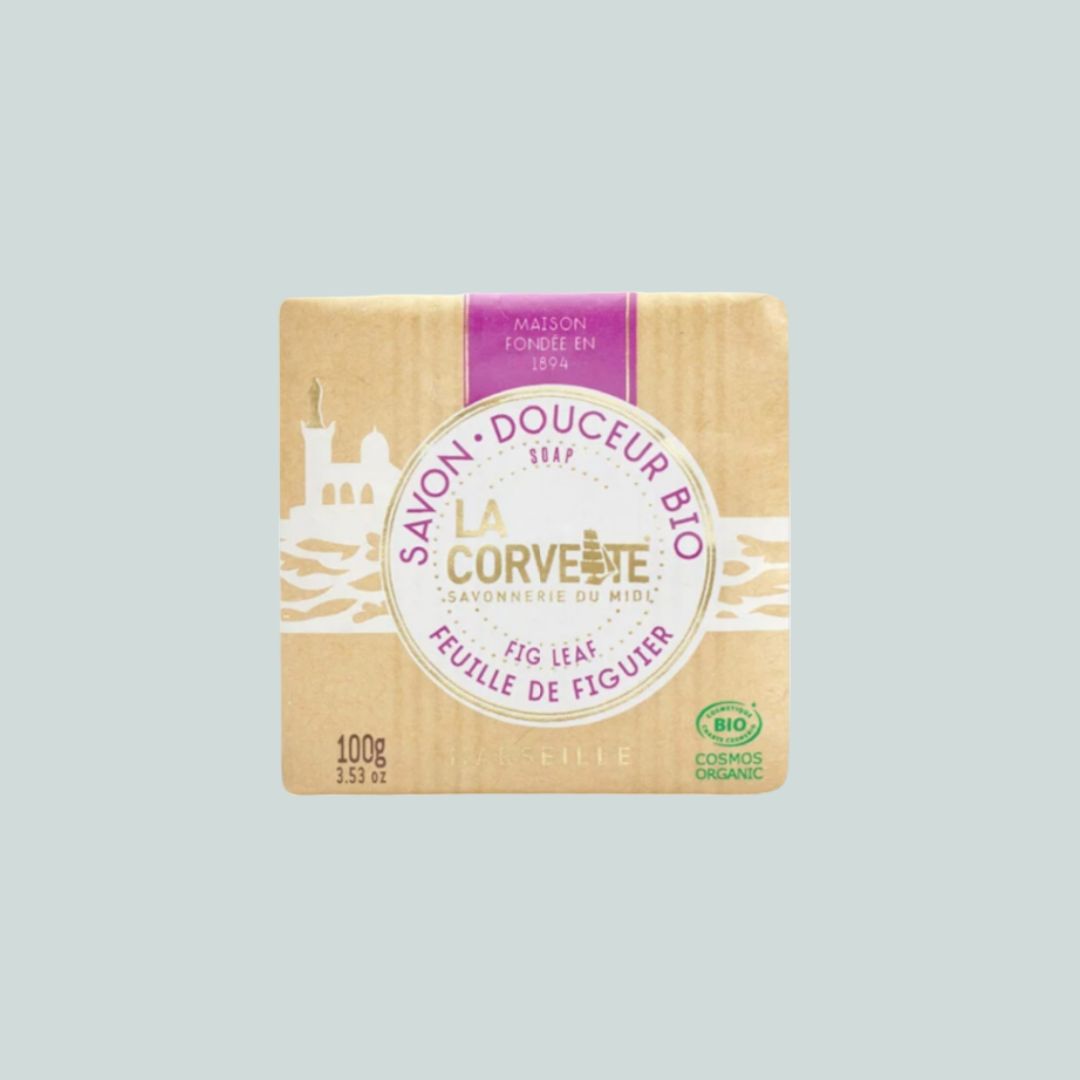 Savon Bio - Feuille de figuier - LA CORVETTE 100gr