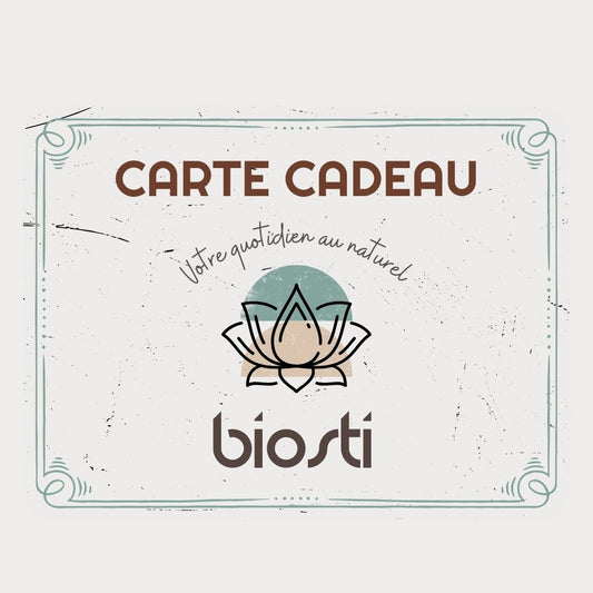 Carte Cadeau - Biosti